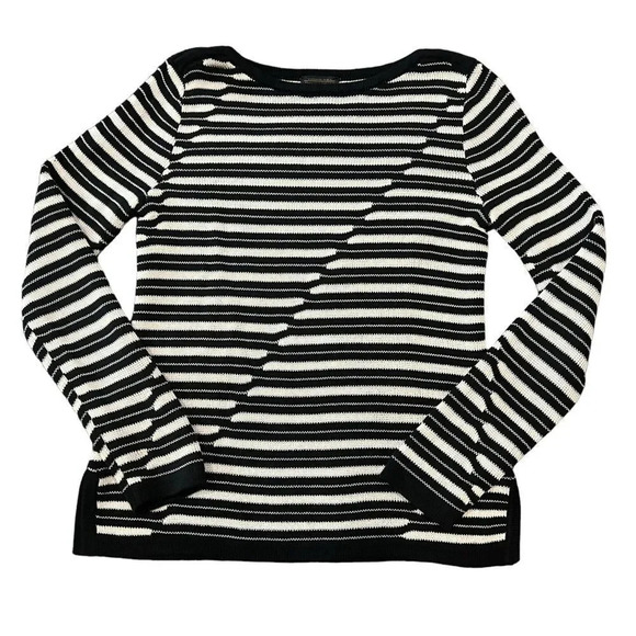 Pendleton Striped Geometric‎ Long Sleeve Sweater Size Medium - Picture 1 of 3